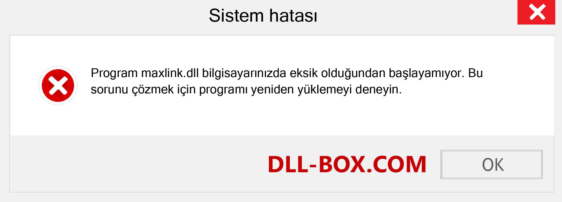 maxlink.dll dosyası eksik mi? Windows 7, 8, 10 için İndirin - Windows'ta maxlink dll Eksik Hatasını Düzeltin, fotoğraflar, resimler